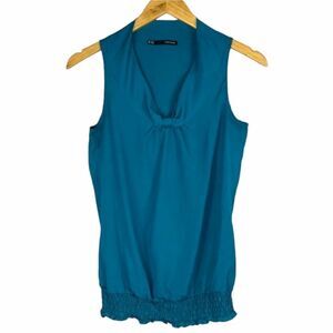 Maurices Turquoise Sleeveless Top Blouse